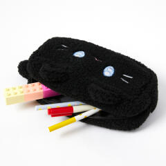 트윙클리틀즈 블랙캣 뽀글파우치 