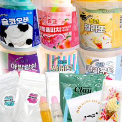 슬코 만들기 슬라임 2종 (아발랑쉬,샤베트)