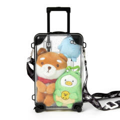 최애인형 캐리어 투명 