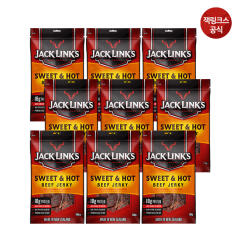 잭링크스 스윗앤핫 100g 9팩 육포 소고기육포