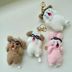 수영 수영장 가방 동물 인형 키링 4종 스윔 음파 백참