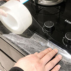 투명 방수 방염 테이프 3x300