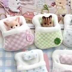 인형 이불 꾸미기 키링 3option 귀여운 10cm 소품 베개