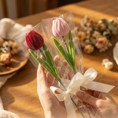 (단품) 모루 꽃 한송이 꽃다발 만들기 DIY 키트