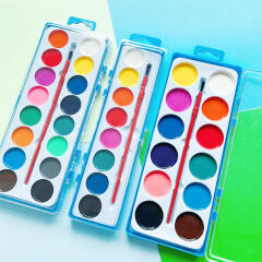 아트필드 토이 고체 수채화물감 12색