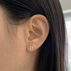 [925silver] Mini dot earring