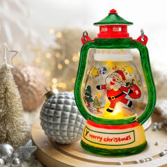 겨울 크리스마스 캠핑 LED 미니 랜턴 꾸미기