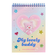 하트베어 표지 노트 