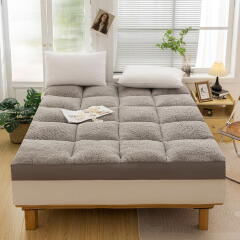 토퍼 침대 매트리스 접이식 패드 바닥 극세사 (킹)