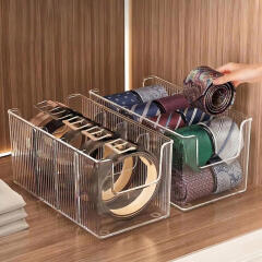 벨트 넥타이 지갑 정리함 리빙 수납 박스 수납함