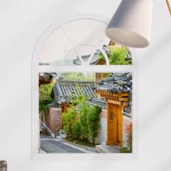 tj369-아치그림액자_북촌한옥마을