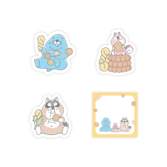 [보노보노] 랜덤 점착메모지