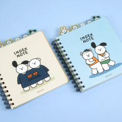 핑크풋 꼬망 PP 인덱스 노트