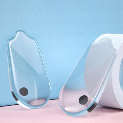 신형2중 자석 발 뒤꿈치 오다리 실리콘 쿠션 깔창