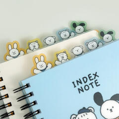 핑크풋 꼬망 PP 인덱스 노트