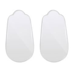 신형2중 자석 발 뒤꿈치 오다리 실리콘 쿠션 깔창