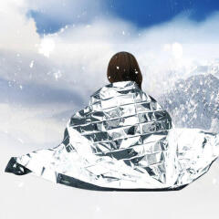 재난대비 응급 비상/생존 보온담요