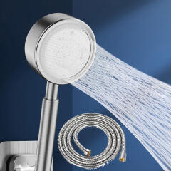 올스텐실버 절수 수압상승 샤워기 헤드 샤워 호스