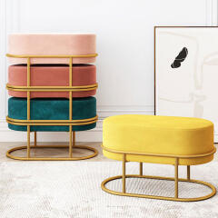 인테리어 쇼파 화장대 거실 간이 보조 스툴 의자