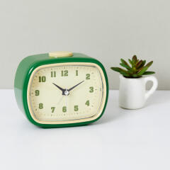 레트로 탁상시계 무소음 