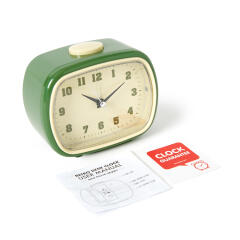 레트로 탁상시계 무소음 