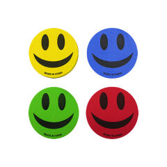 스마일 화이트보드 지우개(WBE001) 4개세트(색상랜덤)