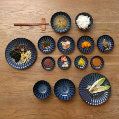 코발트 페탈 2인 홈세트 14P