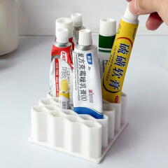 연고 칫솔 연필 브러쉬 꽂이 정리함 실리콘 보관함