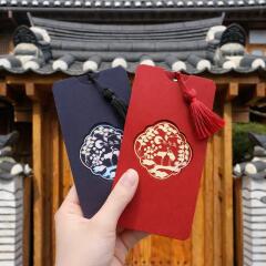 고급 전통 태슬 장식 자개 용돈 현금 돈 봉투 3종