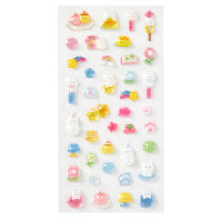 푸딩 입체스티커 