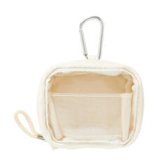 카라비너 미니파우치 아이보리 