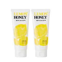 (1+1) 리르 레몬 허니 워시오프팩/레몬꿀팩