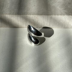 [925silver] Water flat ring