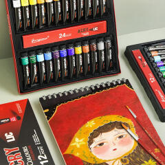 [아트필드] 아티스트 아크릴물감 12ml 12색