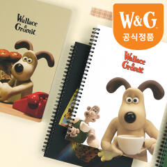 핑크풋 [공식정품]월레스와그로밋대학노트