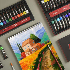 [아트필드] 아티스트 아크릴물감 12ml 12색