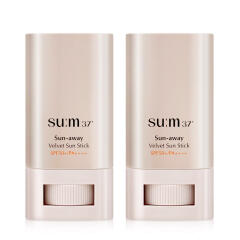 선어웨이 벨벳 선스틱 18g (2개)/끈적임No 요철 커버