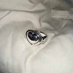 [925silver] Princess heart ring