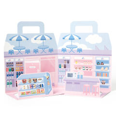 보스 가방 스티커 