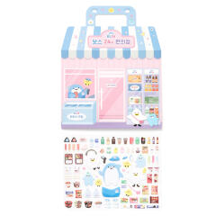 보스 가방 스티커 