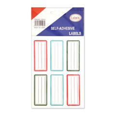 사각라벨16(3x2), (1장-라벨6개)/(10P) /혼합(단품)