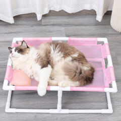 메쉬 해먹 고양이 조립식 침대 강아지