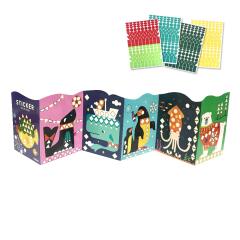 도형 모자이크 스티커북-바다동물 (MDS002)