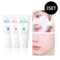 [3개세트] 리르 퓨어 페이셜 폼 클렌저 3종 택3(120g)