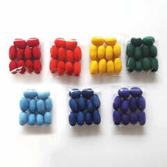 염색 누에고치 (실뽑기, 공예용)