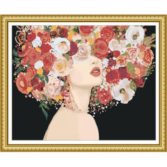 에코솔 DIY명화 슬라브 여인의 꽃 4050 21색