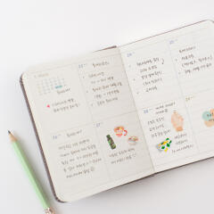 [바이.풀디자인] 기억보관함 미니 주간 2026년