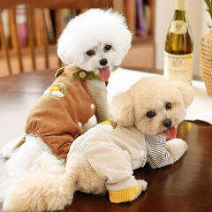 도그웨그 무지개 코듀로이 올인원