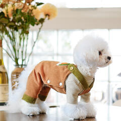 도그웨그 무지개 코듀로이 올인원