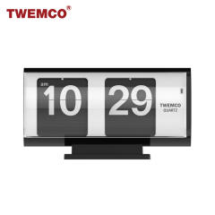 [TWEMCO] 트웸코 QT-30T 탁상시계 (블랙)